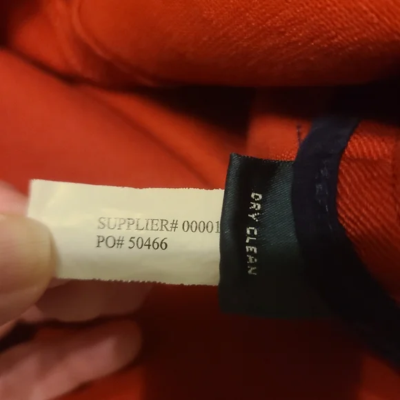 Lauren Ralph Lauren Lauren Jeans Coat Nauticle Brass Clasp Jacket Women’s Large - Picture 9 of 11